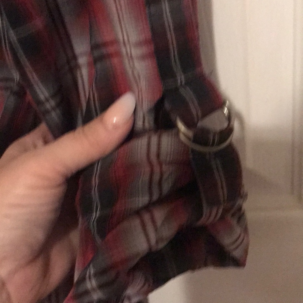 Harley-Davidson Flannel Like Button Down Shirt - image 7